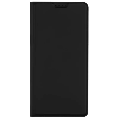 Afbeelding van Xiaomi Poco X6 Pro Hoesje Kunstleder Dux Ducis Bookcase Zwart Telefoonhoesje