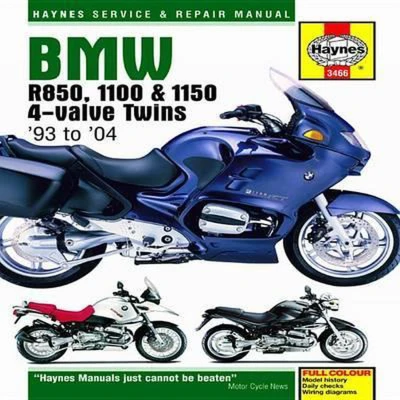 Afbeelding van BMW R850, 1100 and 1150 4 valve Twins Service Repair Manuals