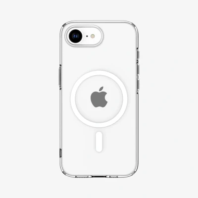 Afbeelding van Spigen Liquid Crystal iPhone 16E Hoes Liq Wit