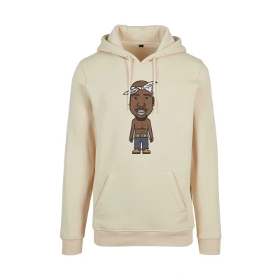 Afbeelding van Mister Tee LA Sketch Hoodie, Heren, Maat: Small, Sand