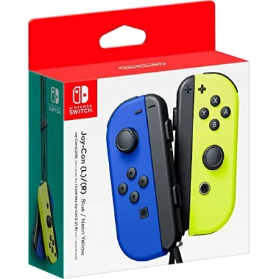Afbeelding van Nintendo Switch Joy Con set Blauw/Neon Geel