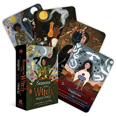 Afbeelding van Seasons of the Witch: Mabon: (44 Gilded Cards and 144 Page Full Color Guidebook)