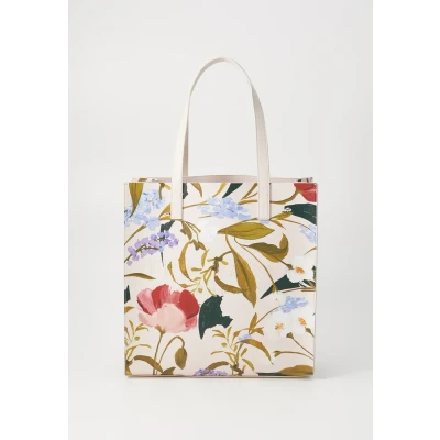 Afbeelding van Ted Baker Schoudertas Palamaa Floral Printed Large Icon Bag lt Pink Kleurrijke