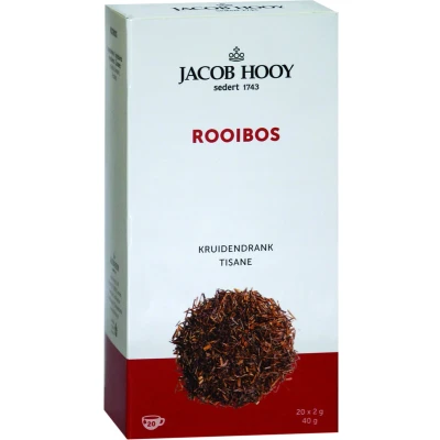 Afbeelding van Jacob Hooy Rooibos Theezakjes 20st