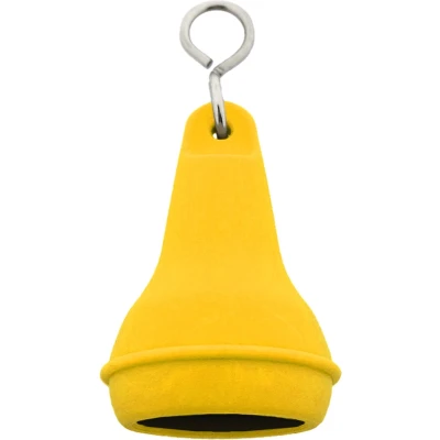 Afbeelding van CombiCraft Hotel sleutelhanger Mayfair met open onderkant 41x70mm geel 50 stuks
