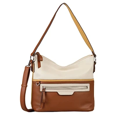Afbeelding van TOM Tailor JULE Handtas, Dames, Maat: One Size, Mixed cognac