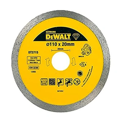 Afbeelding van DeWalt Accessoires Diamantblad EXTREME voor tegels, Ø110x20mm (DWC410) DT3715 QZ