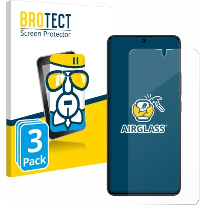 Afbeelding van BROTECT Screenprotector voor Xiaomi Redmi Note 13 Pro 5G Folie Beschermfolie Beschermglas transparant (3 Stuks)