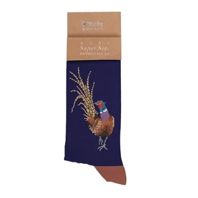 Afbeelding van Wrendale Herensokken Fazant &#039;Ready for My Close Up&#039; Pheasant Men&#039;s Socks