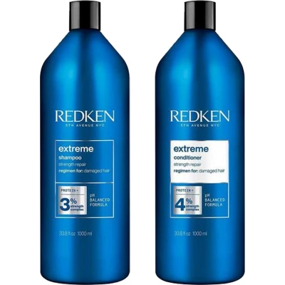 Afbeelding van Redken Extreme Shampoo + Conditioner 1000ml bundel/set/pakket