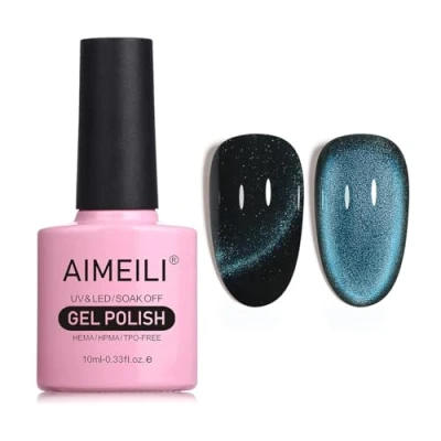 Afbeelding van AIMEILI Hema Free Cat Eye Gel Nagellak UV LED Gellack Soak Off Vegan Cruelty Polish 10ml (759)