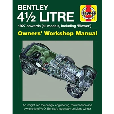 Afbeelding van 4.5 Litre Bentley Owners&#039; Workshop Manual: 1927 onwards (all models)