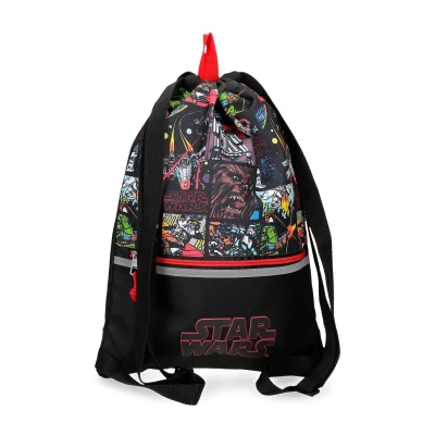 Afbeelding van Star Wars Galactic Team Rugzak met ritssluiting, 35 x 46 cm, polyester, Zwart, cm 0,5 ritssluiting