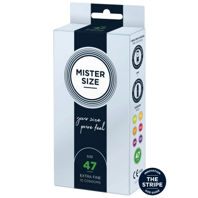 Afbeelding van Mister Size MISTER.SIZE 47 mm Condooms 10 stuks