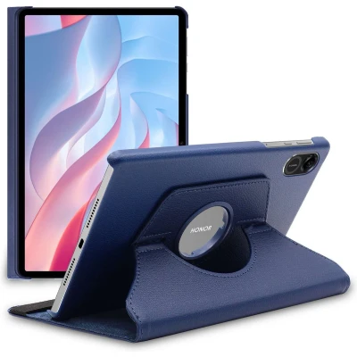 Afbeelding van ebestStar Hoes voor Honor Pad X9, Roterende Etui, Case, 360 Draaibaar hoesje, Donkerblauw