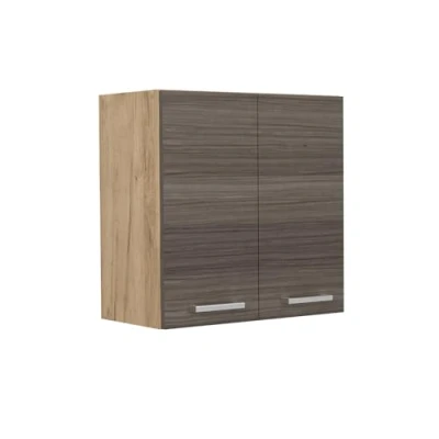 Afbeelding van Vicco Hangkast R Line, Edel grijs/Krachtige eik goud, 60 cm