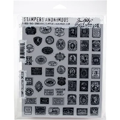 Afbeelding van Tim Holtz Cling Stamps 7&quot;X8.5&quot; Stamp Collector
