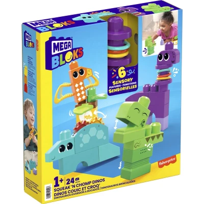 Afbeelding van Mega Bloks Squek And Chomp Dinos