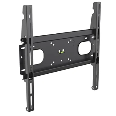 Afbeelding van Meliconi Slimstyle Plus SPACE SYSTEM FLAT 400 XL, vaste muurbeugel voor flatscreen tv&#039;s van 32&#039;&#039; tot 82&#039;&#039;, VESA 200 300 400, kleur zwart