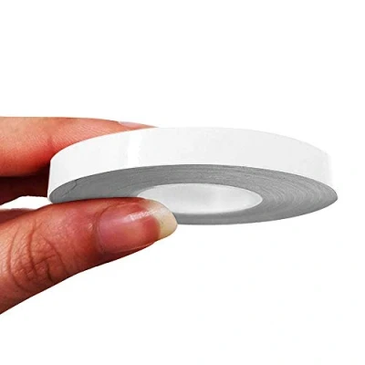 Afbeelding van 4R Quattroerre.it 10480 Trim Strepen zelfklevende strips voor auto&#039;s, wit, 7 mm x 10 mt