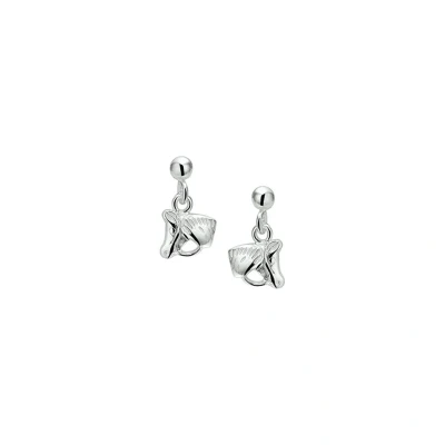 Afbeelding van TFT Oorhangers Paardenhoofd Zilver Gerhodineerd Glanzend 13 mm x 8.5