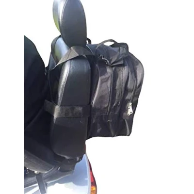 Afbeelding van Grote Shopping/Bagage Tas voor Mobiliteit Scooter of Rolstoel, Zwart