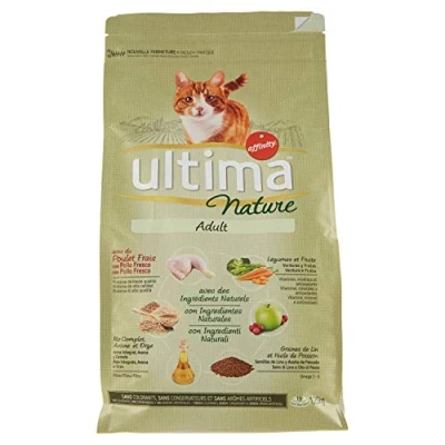 Afbeelding van Ultima Cat Nature Kip Voordeelpakket: 2 x 1,25 kg