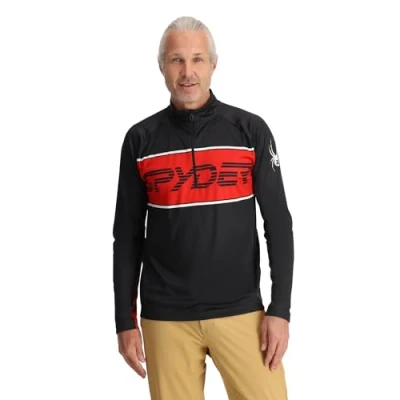 Afbeelding van Spyder Paramount Volcano 1/2 Zip, heren, maat S, Volcano, S