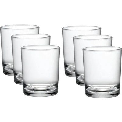 Afbeelding van 24x Shotglaasjes/borrelglazen inhoud 50 ml van glas Shotglazen