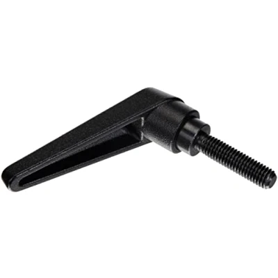 Afbeelding van HALDER 24400.0364 verstelbare klemhendel, zwart, d1=18 mm/d2=M8/l1=32 mm
