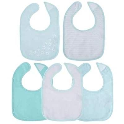 Afbeelding van Bieco Lätzchen, turquoise, 5 stuks (1 stuk)