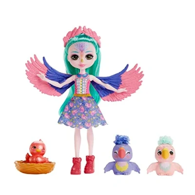 Afbeelding van Mattel Enchantimals City Tails Pop Filia Vink en Tropic