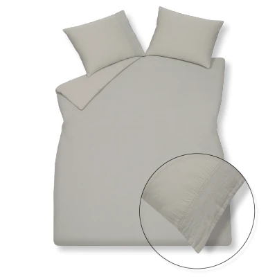 Afbeelding van Vandyck Pure 07 Dekbedovertrek Coolgrey Kussensloop (60x70)