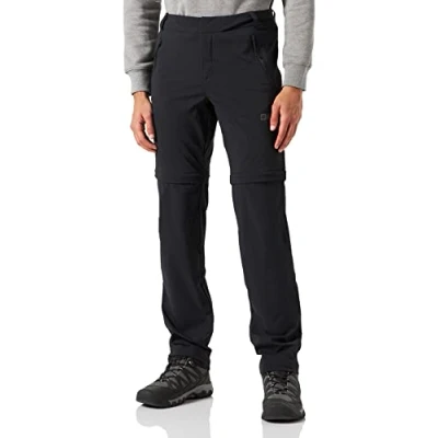 Afbeelding van Jack Wolfskin Glastal ZIP OFF Pants 2IN1 Outdoorbroeken, Heren, Maat: 50, Black