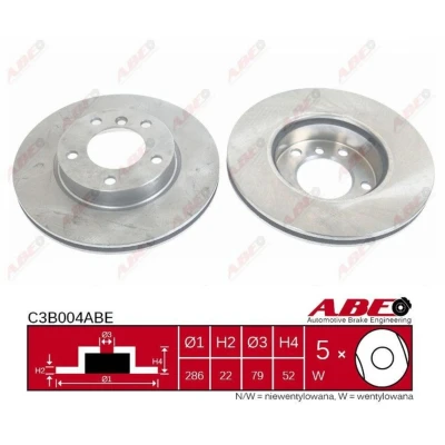 Afbeelding van ABE Remschijven C3B004ABE