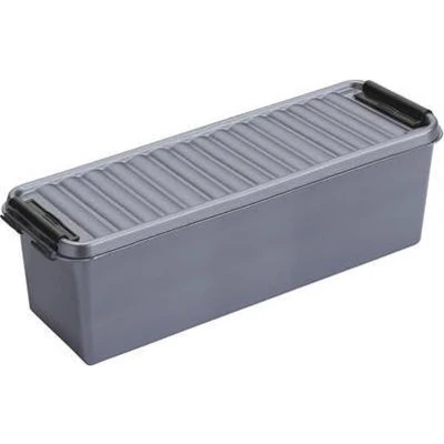 Afbeelding van SUNWARE Q Line Box 1,3 Liter 270 x 84 90 mm zilver/zwart
