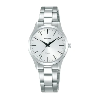 Afbeelding van Lorus RRX77HX9 Horloge staal zilverkleurig wit 28 mm