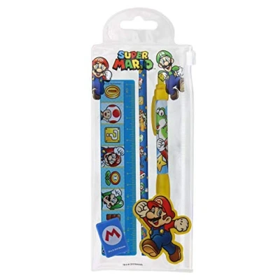 Afbeelding van Super Mario Characters Schrijfset
