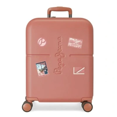 Afbeelding van Pepe Jeans Cabine trolley, 40 x 55 20 cm, Azul Y Amarillo, 40x55x20 cms, cabinekoffer