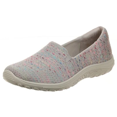 Afbeelding van Skechers On The go Flex Lavish platte slippers voor dames, taupe, 40 EU