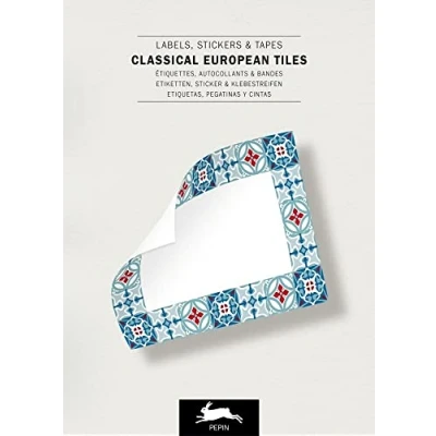 Afbeelding van Classical European tiles: labels, stickers &amp; tapes
