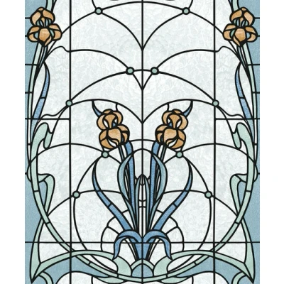 Afbeelding van Dutch Wallcoverings Artifice M793 01 Grijs / Blauw
