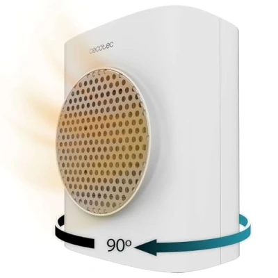 Afbeelding van Cecotec Keramische Badkamerkachel ReadyWarm 2000 Max Box Ceramic met W, LED display, afstandsbediening en IPX2 bescherming, 15 m2