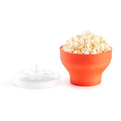 Afbeelding van Lékué magnetron popcornmaker 2 pack Rood