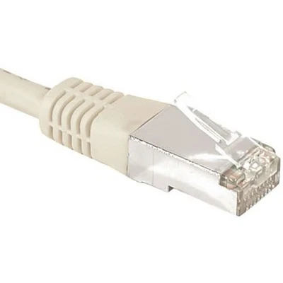 Afbeelding van Netwerkkabel DEXLAN RJ45 CAT 6A F/UTP grijs 0.3 M