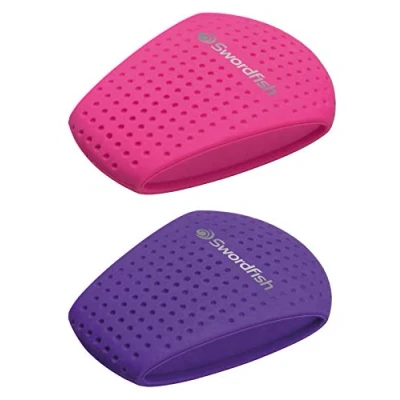 Afbeelding van Swordfish &#039;Wedge&#039; Erasers Roze &amp; Paars [Pack van 2] PVC en ftalaat vrije gum [40372]