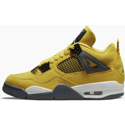 Afbeelding van Jordan 4 Retro Verlichting 2021 Basketbal heren CT8527 700, Geel, 47 EU