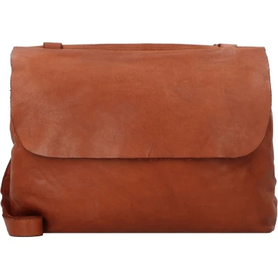 Afbeelding van HAROLD&#039;S Leren Schoudertas Submarine Shoulderbag Flap Cognac Bruine