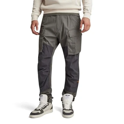 Afbeelding van G Star Regular Tapered Cargobroek, Heren, Maat: 29x30, Grey