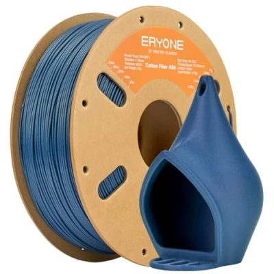 Afbeelding van ERYONE Carbon Fiber Filament 1.75mm +/ 0.03mm, 3D Printing Filament, Fit Most FDM Printer, ASA CF Blue, 1kg Spool (2.2LBS)